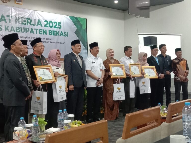 BAZNAS Kabupaten Bekasi Selenggarakan Rapat Kerja 2025, Memperkuat Kerja Sama Pengelolaan Zakat