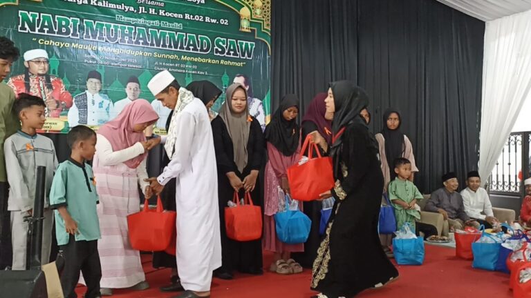 Syiar Islam dan Tradisi Kebaikan: Keluarga Abdul Syukur Boya Wujudkan Kepedulian Melalui Maulid dan Santunan