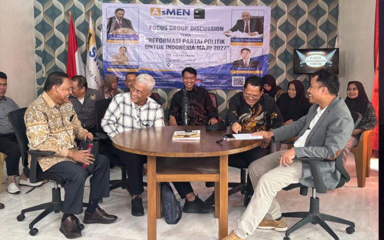 Forum Discussion Grup : Reformasi Politik Penguatan Sistem Kaderisasi Partai di Studio DPP AsMEN Bekasi – Begini Penjelasannya blast asmen11