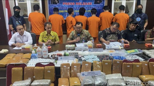 BNN Sumut Gagalkan Peredaran 92 Kg Ganja Jaringan Aceh-Medan, 2 Orang Ditangkap – Begini Penjelasannya blas bnn1